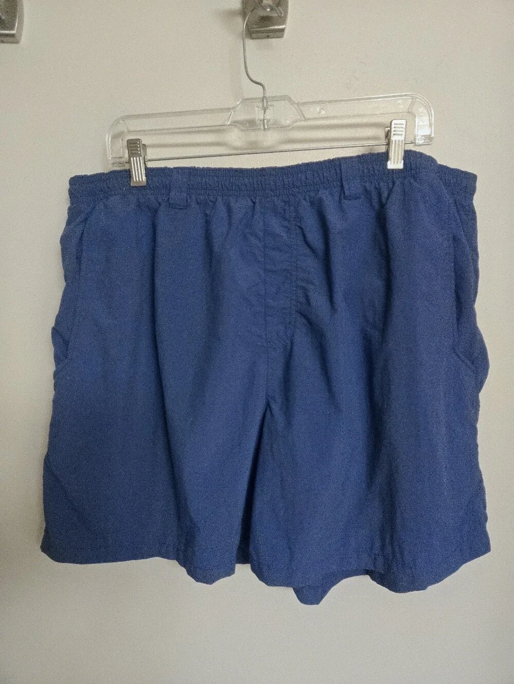 Men's Columbia Lined Blue Shorts Size XXL